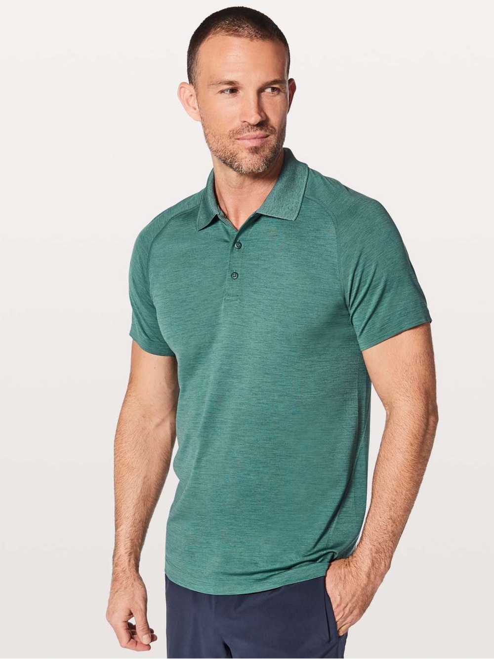 Lululemon Metal Vent Tech Polo
Antigua / Green Smoke